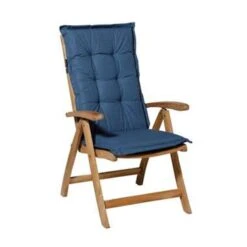 Madison Tuinstoelkussen Lage Rug Outdoor Oxford Blauw -Madison Verkoopwinkel 1000002228 0102