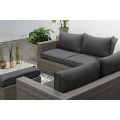 Garden Impressions Altea Loungeset 5-delig Incl. Loungestoel - Grijs -Madison Verkoopwinkel 1000003375 0104