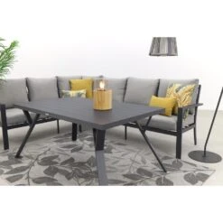 Garden Impressions Senja Lounge Dining Set 3-delig Rechts - D. Grijs -Madison Verkoopwinkel 1000003376 0109