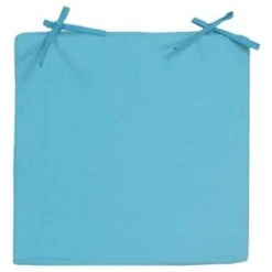 Anna's Collection Stoelkussen - Lichtblauw - Binnen En Buiten - 40 Cm