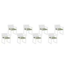 Beliani Zitkussen SASSARI - Groen Polyester