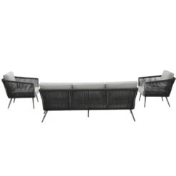 Garden Impressions Odessa Lounge Set 5-delig - Grijs -Madison Verkoopwinkel 1000013869 0104