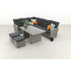 VDG - Lounge/diningset San Marino - Paloma Grijs -Madison Verkoopwinkel 1000031639 0101