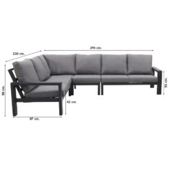 VDG Montana/Jersey Aluminium Loungeset -Madison Verkoopwinkel 1000031640 0102