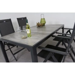 Hartman Tanger Tuintafel 168 Cm. - Napoli Tuinstoelen -Madison Verkoopwinkel 1000031649 0102