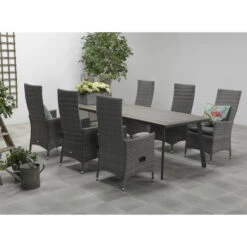 Garden Impressions Nice 7-delige Tuinset - Penedo Tuintafel 230x100cm -Madison Verkoopwinkel 1000035597 0102