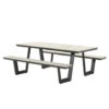 Garden Impressions Sarria Picknick Set 200 X 90 - Donker Grijs