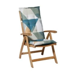 Madison - Tuinkussens Hoge Rug Triangle Green - 123x50 - Groen -Madison Verkoopwinkel 1000037486 0101