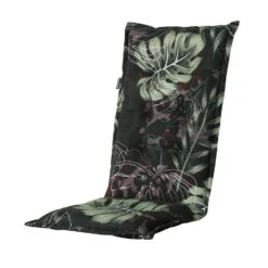 Madison - Tuinkussens Hoge Rug Elvira - 123x50 - Zwart