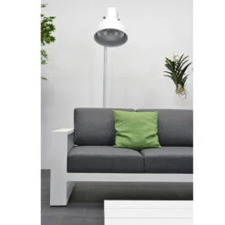 Garden Impressions Plaza 3-zits Lounge Tuinbank - Mat Wit -Madison Verkoopwinkel 1000040935 0103