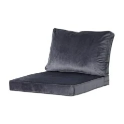 Madison Lounge Luxe Velvet Grey/panama Grey Zitkussen 60x60cm -Madison Verkoopwinkel 1000041089 0110