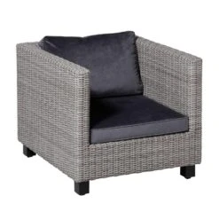 Madison Lounge Luxe Velvet Grey/panama Grey Zitkussen 60x60cm -Madison Verkoopwinkel 1000041089 0111