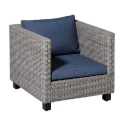 Madison Lounge Luxe Panama Safier Blue Zitkussen 60x60cm -Madison Verkoopwinkel 1000041098 0111