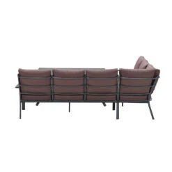 Garden Impressions Senja Lounge Dining Set 3-delig Links - Koper -Madison Verkoopwinkel 1000041517 0104