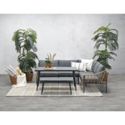 Garden Impressions Ashton Lounge Dining Set Rechts -natural Rotan -Madison Verkoopwinkel 1000042162 0102