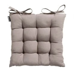 Madison - Zitkussen - Panama Jute - 46x46 - Bruin -Madison Verkoopwinkel 1000044292 0101