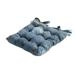 Madison Toscane Kussen - Bob Blue - 46x46 - Blauw -Madison Verkoopwinkel 1000044485 0101