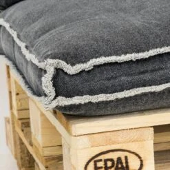 Unique Living Rugkussen Manouk Donkergrijs - 120 X 40 Cm -Madison Verkoopwinkel 1000045305 0102