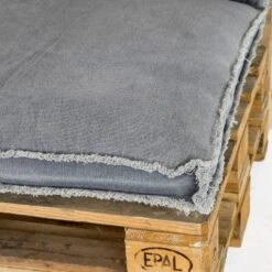 Unique Living Rugkussen Manouk Grijs - 120 X 40cm -Madison Verkoopwinkel 1000045307 0102