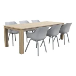 Hartman Sophie Element Misty Grey/Rome Grey 240 Cm. Tuinset - 7-delig -Madison Verkoopwinkel 1000045592 0102