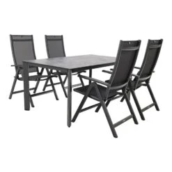 Kettler Edge/Easy 160 Cm. Tuinset - 5-delig Verstelbaar -Madison Verkoopwinkel 1000045604 0102