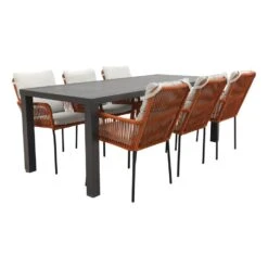 Teresa Terra/Lena 210 Cm. Tuinset – 7-delig -Madison Verkoopwinkel 1000045722 0101