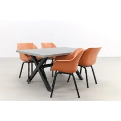 Hartman Sophie Element Terra/Verona Black 160 Cm. Tuinset - 5-delig -Madison Verkoopwinkel 1000045905 0102