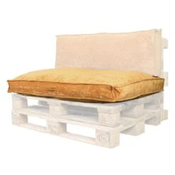 Unique Living Palletkussen Bay Oker Geel - 120x80cm -Madison Verkoopwinkel 1000047970 0101