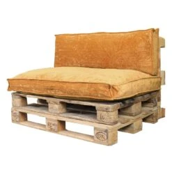 Unique Living Palletkussen Bay Oker Geel - 120x80cm -Madison Verkoopwinkel 1000047970 0102