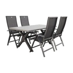 Hartman Valentino/Verona 160 Cm. Tuinset 5-delig Verstelbaar -Madison Verkoopwinkel 1000048709 0102