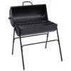 VidaXL Barbecuevat Met 2 Kookroosters 80x95x90 Cm Staal Zwart -Madison Verkoopwinkel 1000050371