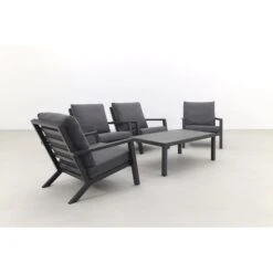 VDG Atlanta Stoel Loungeset - 5 Delig -Madison Verkoopwinkel 1000052984 0102