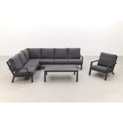 VDG Rockford/Atlanta Loungeset Antraciet - 5-delig -Madison Verkoopwinkel 1000053003 0101