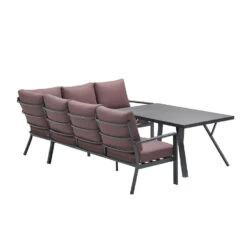 GI Sergio Lounge Dining Set 3-delig - Rechts - Black/Copper -Madison Verkoopwinkel 1000053010 0103