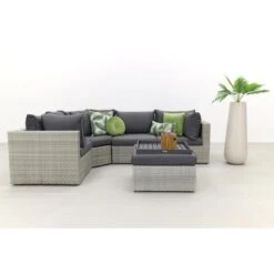 Suns Parma Loungeset White Grey - Exclusief Middel -Madison Verkoopwinkel 1000053041 0103