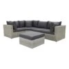 Suns Parma Loungeset White Grey - Exclusief Middel -Madison Verkoopwinkel 1000053041