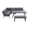 Garden Impressions Rondo Lounge Diningset – Carbon Black/mystic Grey -Madison Verkoopwinkel 1000053064