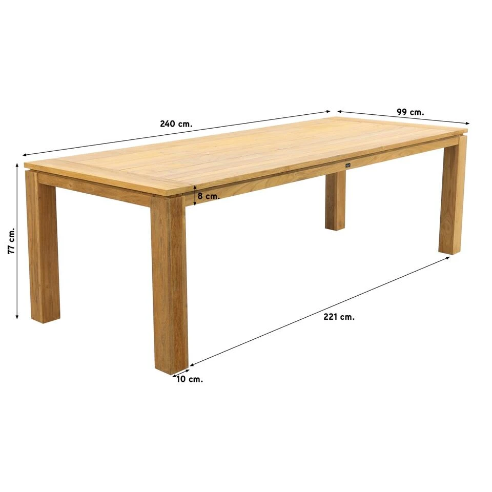 Hartman Sophie Element Yellow/Rome Brown 240 Cm. Tuinset - 7-delig 6 Hartman Sophie Element Yellow/Rome Brown 240 Cm. Tuinset - 7-delig - Afbeelding 4