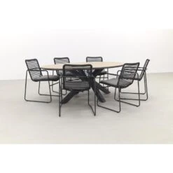 Garden Impressions Edison 220 X 115 Cm. - Ovale Tuinset / Taste Elba -Madison Verkoopwinkel 1000053128 0101