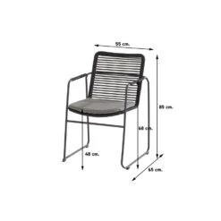 Garden Impressions Edison 220 X 115 Cm. - Ovale Tuinset / Taste Elba -Madison Verkoopwinkel 1000053128 0103