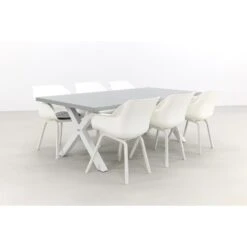 Hartman Sophie Element White/Verona White 220 Cm. Tuinset - 7-delig -Madison Verkoopwinkel 1000053139 0101