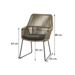 4 Seasons Ramblas/Taste Prado Ellips 240x115 Cm. Tuinset - 7-delig -Madison Verkoopwinkel 1000053176 0103