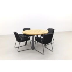 4 Seasons Accor/Ambassador 130 Cm. Rond Tuinset - 5 Delig -Madison Verkoopwinkel 1000053179 0102