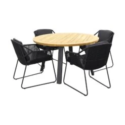 4 Seasons Accor/Ambassador 130 Cm. Rond Tuinset - 5 Delig