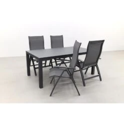 Suns New Castle Antraciet /Monte Vari Carbon Stone 180x100 Cm. Tuinset -Madison Verkoopwinkel 1000053202 0103