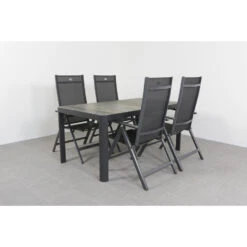 Hartman Napoli/Queens 160 Cm. Tuinset - 5-delig Verstelbaar -Madison Verkoopwinkel 1000054199 0101