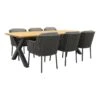 4 Seasons Bernini / Sefa Tuintafel - Teak - Tuinset 7-delig -Madison Verkoopwinkel 1000054237