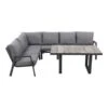 VDG Azoren/Darwin Lounge Dining Set - Antraciet - Links & Rechts -Madison Verkoopwinkel 1000054731