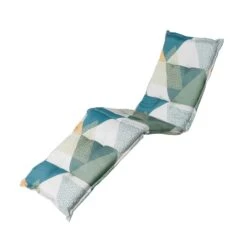 Madison Ligbedkussen - Triangle Green - 200x60 - Groen