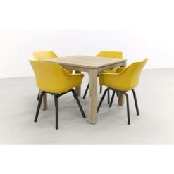 Hartman Sophie Tuinstoel Yellow/Rome Grey 100 Cm. - 5-delig -Madison Verkoopwinkel 1000058239 0101